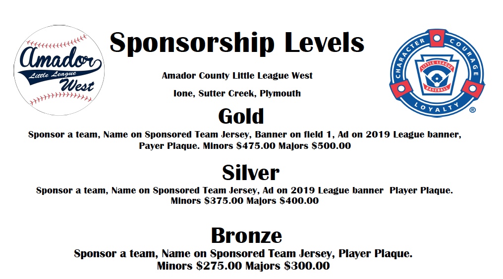 Sponsorship Opportunities